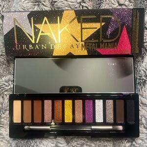BNWT - URBAN DECAY NAKED METAL MANIA EYESHADOW PALETTE